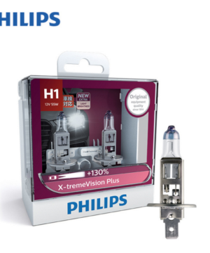 Bộ 2 bóng đèn H1 Philips Tăng sáng 130%