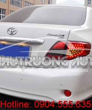 Bộ đèn hậu nguyên bộ dành cho xe Toyota Corolla 2009-2010 (ảnh 2)