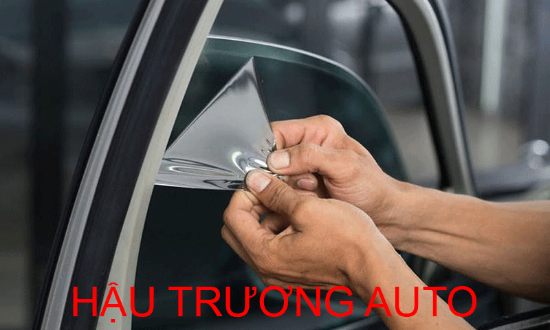 cách tẩy keo dán phim cách nhiệt trên kính xe ô tô