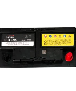 Ắc quy ô tô Platinum EFB LN4 (80 AH; 800 CCA)