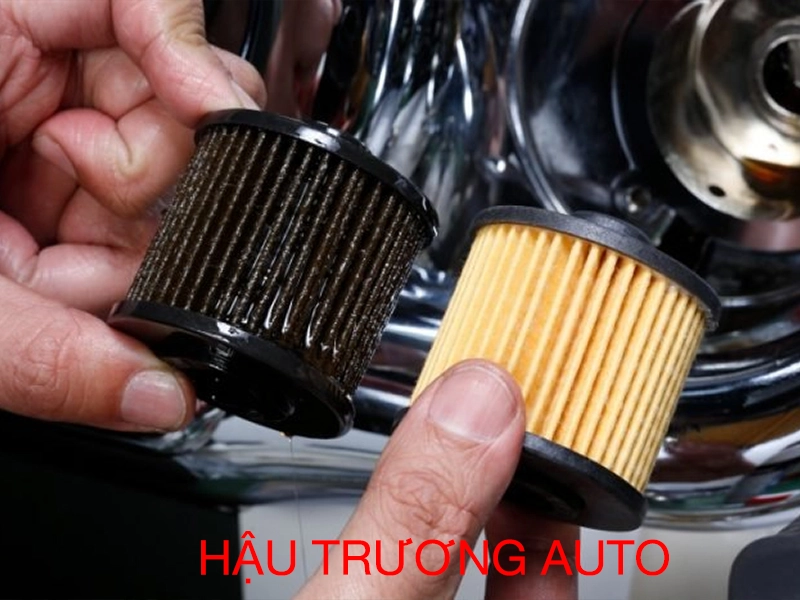 Thay lọc dầu nhớt ô tô