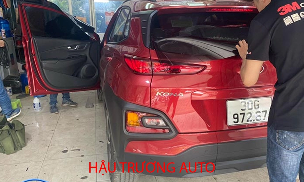 Dán phim cách nhiệt Hyundai Kona chính hãng