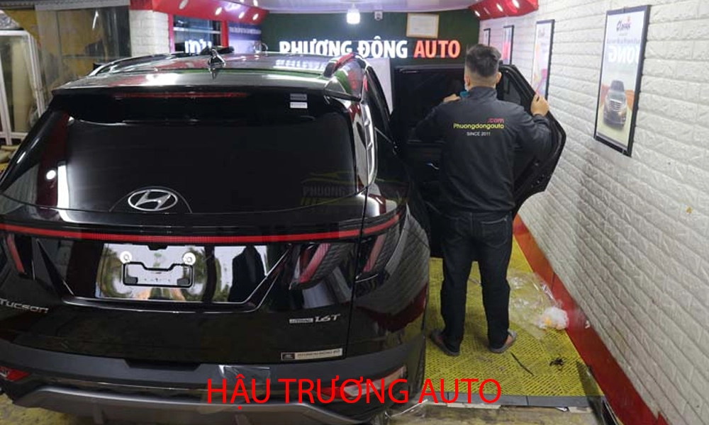 Dán phim cách nhiệt Nano X cho Hyundai Tucson
