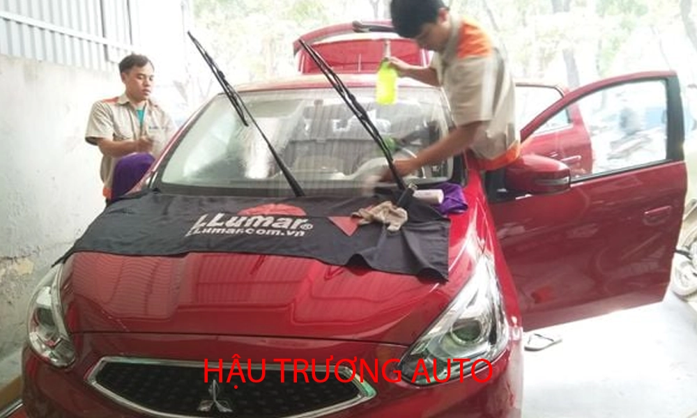 Dán phim cách nhiệt cho Mitsubishi Mirage chính hãng
